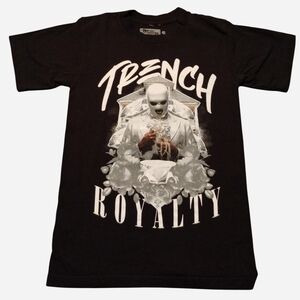 Trench Royalty Black Graphic Tee